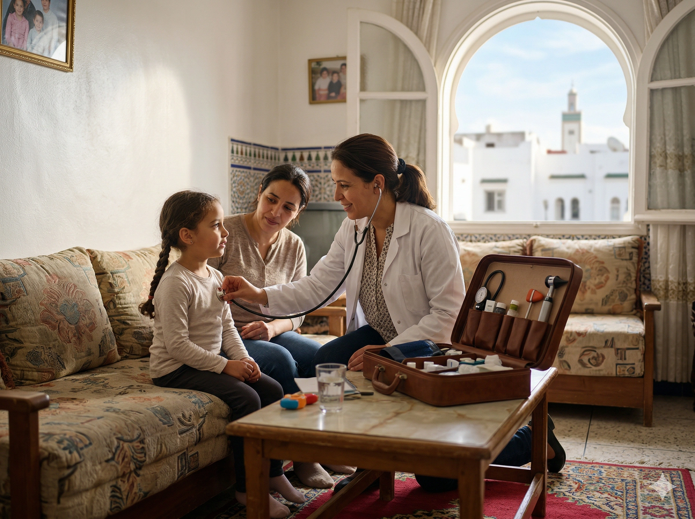 Médecin à domicile Oulfa