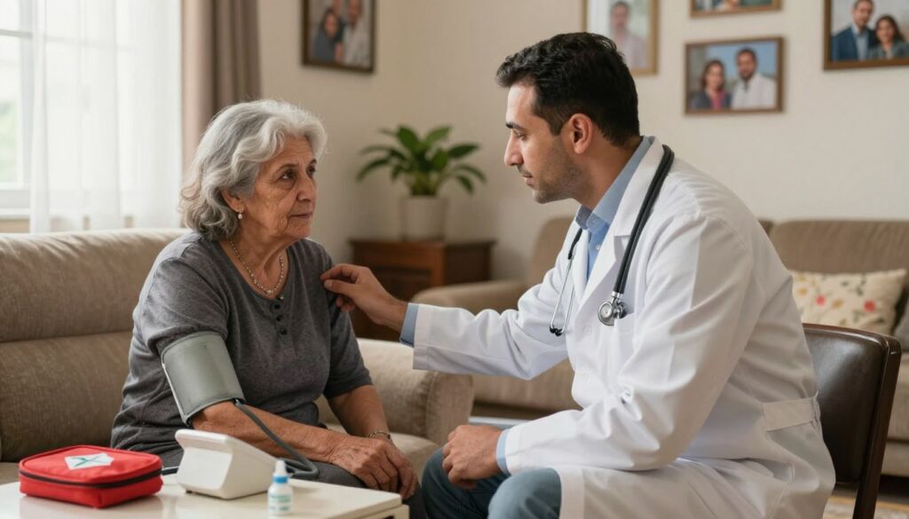 médecin à domicile bouskoura